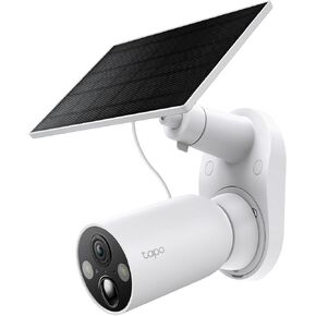 Tapo SolarCam 1080p Security Camera Wireless Outdoor- Battery Power with Solar, Person Detection, Subscription-Free Local Storage or Optional Cloud, Works with Alexa & Google Assistant, C402 KIT in Kuwait