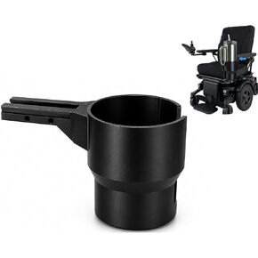 Electric Wheelchair Cup Holder for Permobil, Screw Mount Power Chair Cup Holder, Fits 40oz Tumblers & M300 M3 M1 F3 F5 K300 Ps, Power Wheelchair Accessories in Kuwait