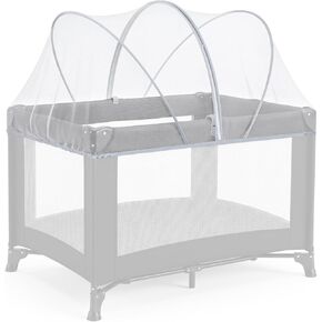 Orzbow Pack N Play Cover Tent | Mosquito Net for Pack and Play, Travel Crib, and Playpen, Bassinet Cover for Cats with 2-Way Zipper, Breathable Baby Mosquito Netting | Portable Crib Canopy Tent, White in Kuwait