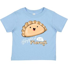 inktastic Happiest Lil' Pierogi Baby T-Shirt in Kuwait