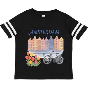 inktastic Amsterdam Netherlands Toddler T-Shirt in Kuwait