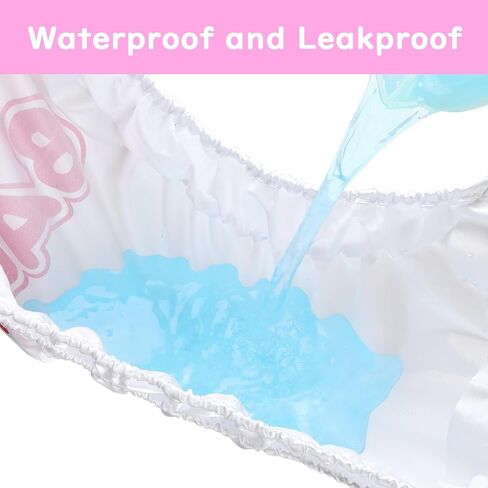 Littleforbig Washable Adjustable Reusable Waterproof Cloth Adult Diaper Wrap Cover - Baby School Girl in Kuwait