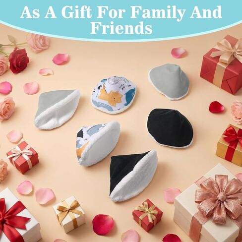 Gjinxi 6pcs Velvet Coral Pee Covers Washable Cotton Pee Peep Teepees Strong Water Absorption Pee Shield Reusable Diaper Changing Accessory for Boys Newborn Fun Dinosaur Baby Shower Thanks Gift in Kuwait