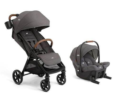 Joie Baby, Nutmeg Stroller & Mint Latch Car Seat, Travel System (Shale) in Kuwait