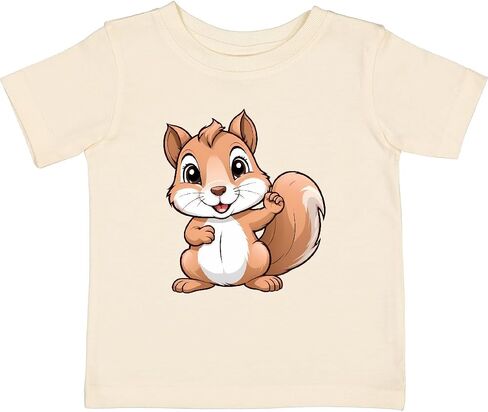 inktastic Cute Cartoon Squirrel Baby T-Shirt in Kuwait
