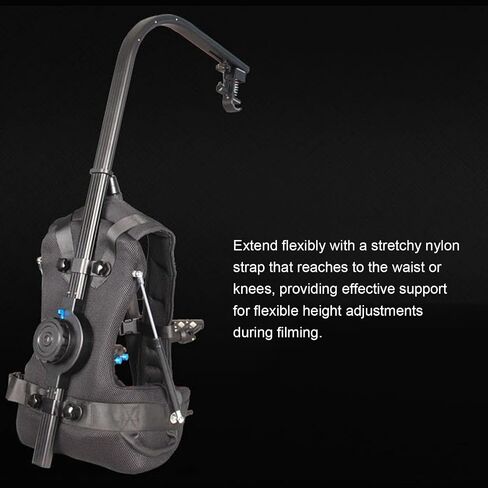 Camera Support Vest for 3 Axis Gimbal Stabilizerwith Nylon Strap Adjustment and Weight Support 3 to 18kg for Video Filming in Kuwait