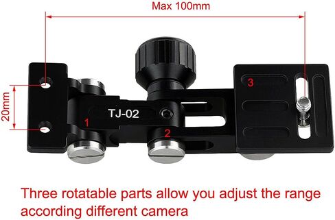 Haoge TJ-02 Camera Support Bracket Holder for DIY Camera Lens Support System with Haoge Plates in Kuwait