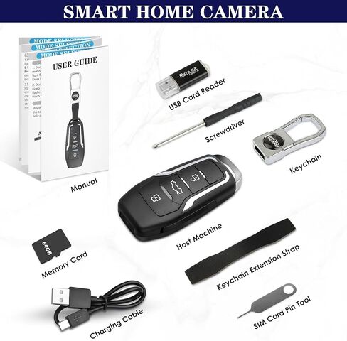 64GB Mini Video Camera,1080P Portable Video Recorder Body Cam,Mini Body Camera in Kuwait