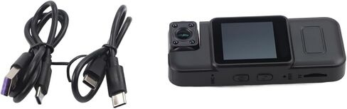 4K WiFi For Body Camera With 180° Rotatable Lens, Portable For MINI Cam With For Night Vision, 1.54" Screen, 1000MAh for battery, Motion Detection, Loop Recording For Outdoor Security in Kuwait