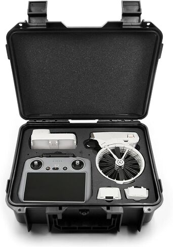 HESOYAM portable hard case for DJI Flip | holds Fly More kit, RC 2, RC N3/N2, batteries, charging hub & drone accessories in Kuwait