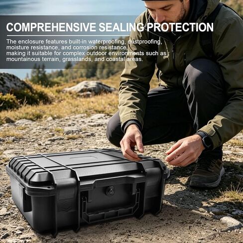 HESOYAM portable hard case for DJI Flip | holds Fly More kit, RC 2, RC N3/N2, batteries, charging hub & drone accessories in Kuwait