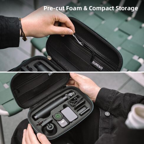 DJI Osmo Nano Case, Storage Bag Protective Case Hard Shell Cover for DJI Osmo Nano Standard Combo Accessory in Kuwait