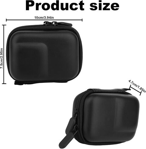 Carrying Case for DJI OSMO Action 5 Pro, with Silicone Lens Cap Cover Lens Screen Protector Anti-Scratch and Anti-Fall Accessories Kit for DJI OSMO Action 5 Pro in Kuwait