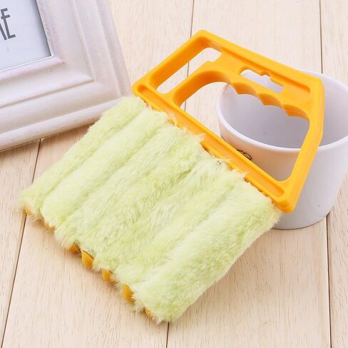 Generic Mini Blind Cleaner Brush Fast and Easy to Use Washable Rust Proof for All Types of Blinds with Rollers for in Kuwait