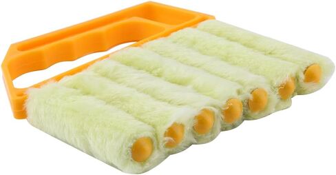 Generic Mini Blind Cleaner Brush Fast and Easy to Use Washable Rust Proof for All Types of Blinds with Rollers for in Kuwait