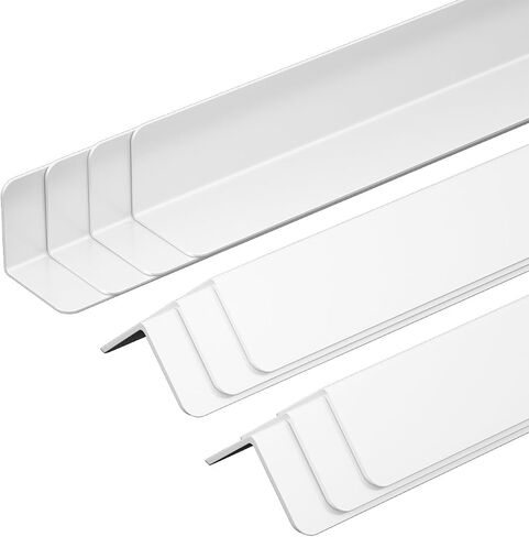 1-3/4"x1-3/4 x48 Wall Corner Protector Guards,(5-Pack) High-Density Wall Edge Shield,Heavy-Duty Trim Molding for Interior Corners,Furniture & Cabinet Edge Guard to Avoid Scratching in Kuwait