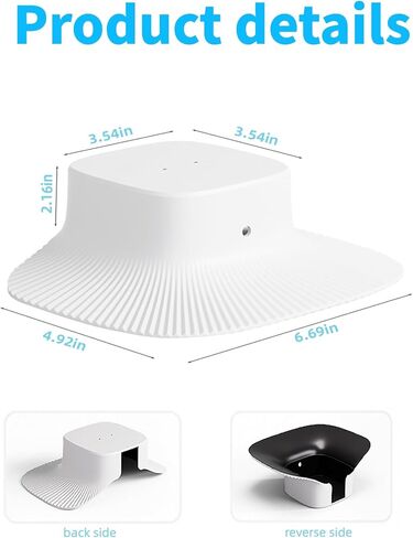 2 Pack Rain Cover for Eufy Security SoloCam S340, Dustproof and UV Resistant Weatherproof Camera Cover in Kuwait
