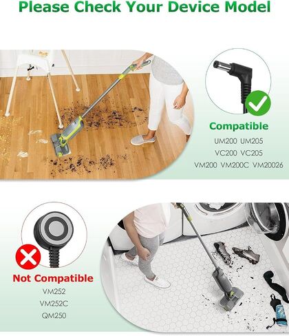 AC Adapter Charger for Shark VM200 VM200C VC200 UM200 Replacement VACMOP UM205 VC205 VM20026 DC Supply in Kuwait