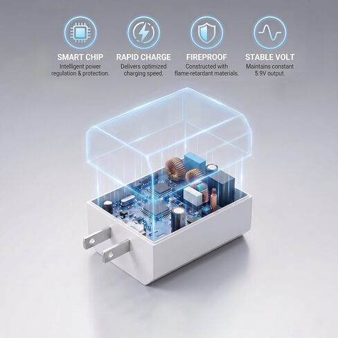5.9V Power Charger Compatible with Infant Optics DXR-8 / DXR-8 PRO Camera Unit Power Adapter (Not for All Monitor Unit Power Cords) in Kuwait