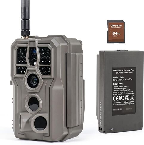 GardePro Link 1.0 R3 Pro Add-on Camera (Hub Required, Sold Separately) for Wildlife & Property Monitoring in Kuwait