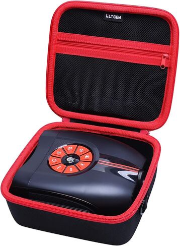 L LTGEM Case Compatible with BMDSAE 4K Digital Infrared Binocular Telescope Night Vision Goggles, Hard Shell Travel Carrying Storage Bag - Black+Red(Case Only) in Kuwait