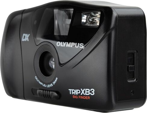 Olympus Trip XB3 35mm P&S Film Camera w/Olympus Lens 34mm - Red-Eye Reduction, Auto Flash & Self Timer (Renewed) in Kuwait