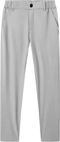 MOHEM Baby Boys Stretch Golf Joggers Pants Toddler Kids School Uniform Dress Work Quick Dry Athletic Chino Pants in Kuwait
