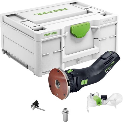 Festool 577986 OFKC 500 R3 EB-Basic Cordless Edge Router | Precision Compact Router with Fine Depth Adjustment, Flush Trim Capability & Cordless Freedom in Kuwait