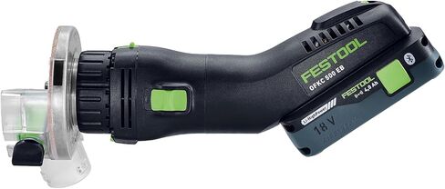 Festool 577986 OFKC 500 R3 EB-Basic Cordless Edge Router | Precision Compact Router with Fine Depth Adjustment, Flush Trim Capability & Cordless Freedom in Kuwait