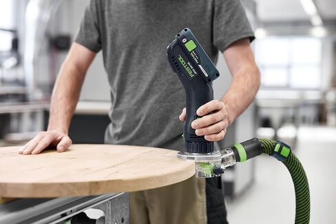 Festool 577986 OFKC 500 R3 EB-Basic Cordless Edge Router | Precision Compact Router with Fine Depth Adjustment, Flush Trim Capability & Cordless Freedom in Kuwait