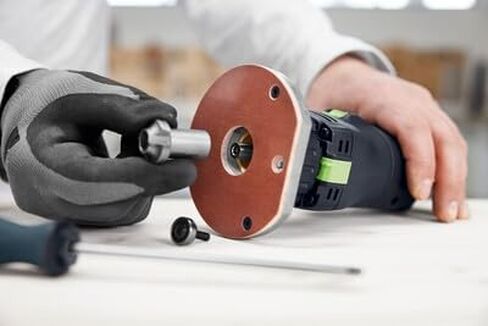 Festool 577986 OFKC 500 R3 EB-Basic Cordless Edge Router | Precision Compact Router with Fine Depth Adjustment, Flush Trim Capability & Cordless Freedom in Kuwait