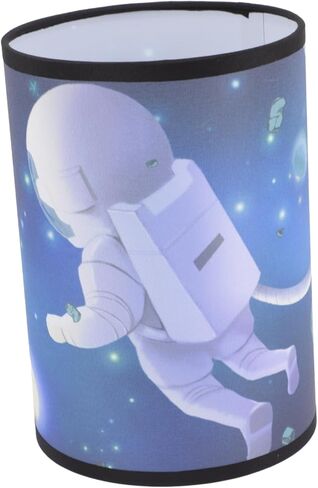 Angoily Cartoon Space Lamp Shade Boys and Girls Boys Girls Room Space Chandelier Fabric Lamp Shade Safe to Use in Kuwait