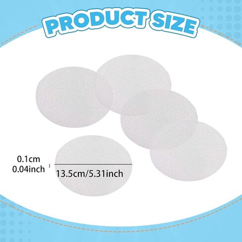 5 Pieces Downlight Lamp Protection Lighting Accessories Anti Glare Quick Install PP Suitable for Bedroom, L in Kuwait