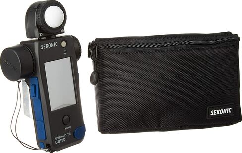 Sekonic L-858D Speedmaster Light Meter. L-858D. Digital Meter for Photographers and filmmakers. Elinchrom, Phottix, and PocketWizard Compatible. in Kuwait