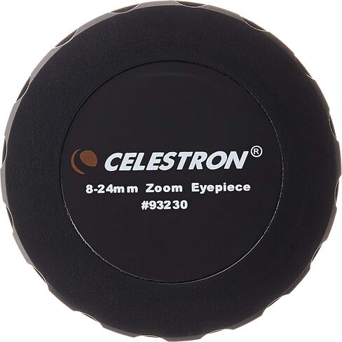 Celestron Vibration Suppression Pads & Zoom Eyepiece for Telescope - Versatile 8mm-24mm Zoom for Low Power and High Power Viewing - Works with Any Telescope That Accepts 1.25" Eyepieces in Kuwait