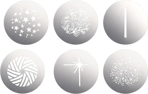 Godox SA-09-003 GOBO Set for S30 Focusing LED Light - 6 Precision Metal Gobos for Creative Pattern Projection, Light Shaping, and Professional Lighting Effects with SA-P and SA-10 Compatibility in Kuwait