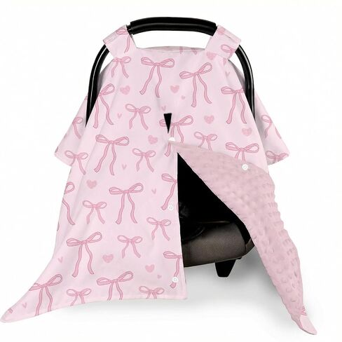 Baby Car Seat Cover, Carseat Canopy Cover for Baby Boy, Western Stuff Nursing Covers for Mom Shower Gifts in Kuwait