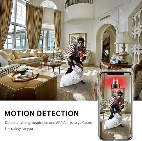 2K Security Cameras - Indoor Camer - Spy Cameras -Nanny Camera - WiFi Wireless Cam - HD Surveillance Cam - Home Camer for Pet/Baby - with Night Vision - -Motion Detection Surveillance Cameras in Kuwait