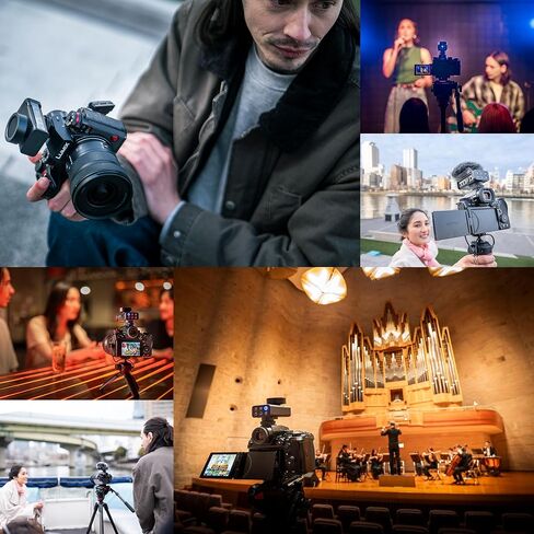 Panasonic Lumix DMS1 Digital Shotgun Microphone, 32 Bit Float, 4 Channel Audio, 6 Direction Modes, Wireless Connection, Wind and Shock Reduction, Includes Smart Carry Case in Kuwait