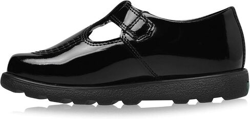 Kickers Infants Fragma T-bar School Shoes Black 2 in Kuwait
