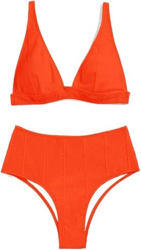 Women's Bikini Set Summer Beach High Waisted Bikini Set in Kuwait