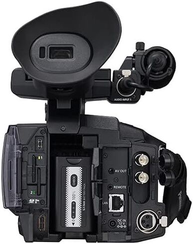 Panasonic AG-CX350 4K Camcorder Bundle + Accessory Package Including 64GB Extreme Memory, LED Video Light, Microphone, U-Grip, Filters, Software & More (25 Items) in Kuwait