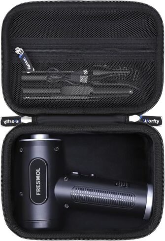 Case for FRESMOL Compressed Air Duster-3 Gear Adjustable 100000RPM, Travel Portable Hard Storage Bag(Case Only) (Black) in Kuwait