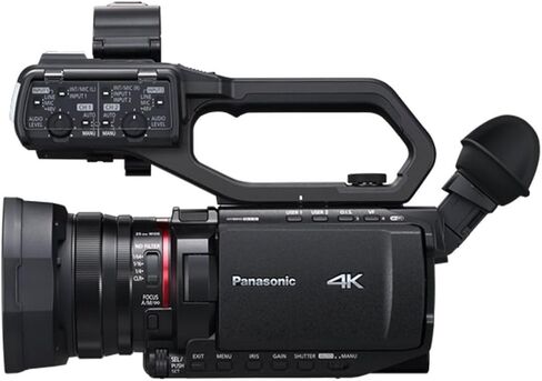 Panasonic AG-CX20EJ Professional Compact 4K Camcorder Bundle + Accessory Package Including 64GB Extreme Memory, LED Video Light, Microphone, U-Grip, Filters, Software & More (23 Items) in Kuwait