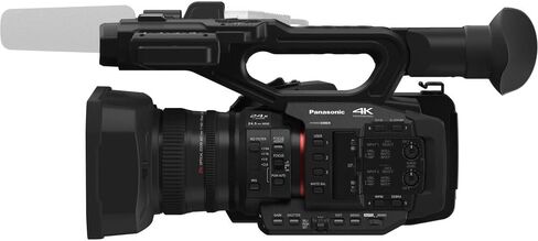 Panasonic HC-X2 4K Camcorder Bundle + Accessory Package Including 64GB Extreme Memory, LED Video Light, Microphone, U-Grip, Filters, Software & More (27 Items) in Kuwait