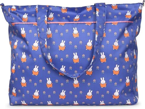 JuJuBe Miffy Flower Fields Large Laptop Tote Bag for Women, Lightweight Work Shoulder Bag with 8 Pockets for Office, Travel, School & Daily Essentials in Kuwait