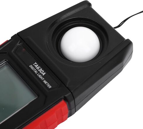 Generic Digital Illuminance Meter Light Meter Luxmeter 0.1 to 200000 Range with Rotatable Sensor and LCD for Plants Photography LED Lights Indoor Outdoor in Kuwait