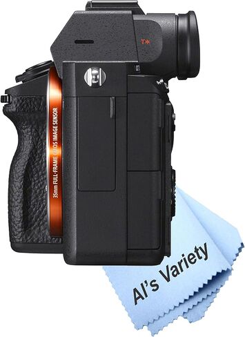 Sony a7 III Mirrorless Camera with FE 28-70mm Lens, 24.2MP Full-Frame 4K, Bundle with 64GB SD Card, Dual Wireless Microphones, Tripod, LED Light & Accessories (Renewed) in Kuwait