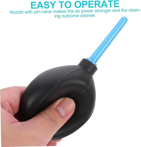 Housoutil 3-Pack Air Blower Portable Dust Collector for Camera Lens Sensor Keyboard and Computer Cleaning Mini Air Duster with One-Way Valve Pin-Valve Nozzle in Kuwait