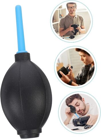 Housoutil 3-Pack Air Blower Portable Dust Collector for Camera Lens Sensor Keyboard and Computer Cleaning Mini Air Duster with One-Way Valve Pin-Valve Nozzle in Kuwait